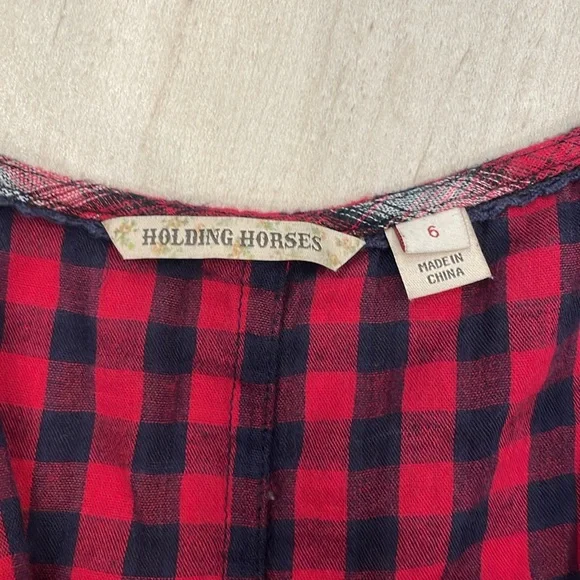 Woman’s Anthropologie brand Western Wrap-top, size 6. - Picture 2 of 9